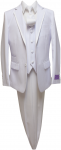 BOYS 5PCS. SUIT (WHITE) 2121221